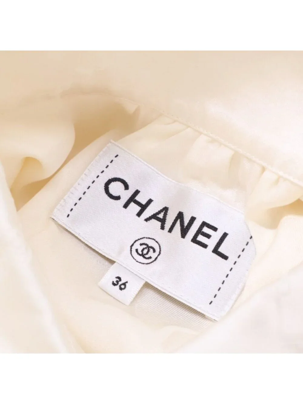 Chanel 23 Cruises Lion Button Waist Silk 100% 36 Dress